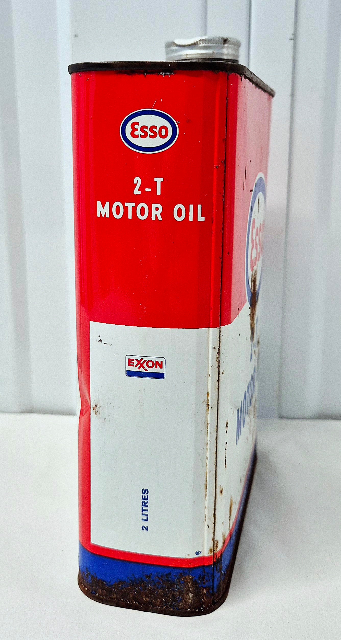 Bidon d'huile ESSO Scooter 2 Temps
