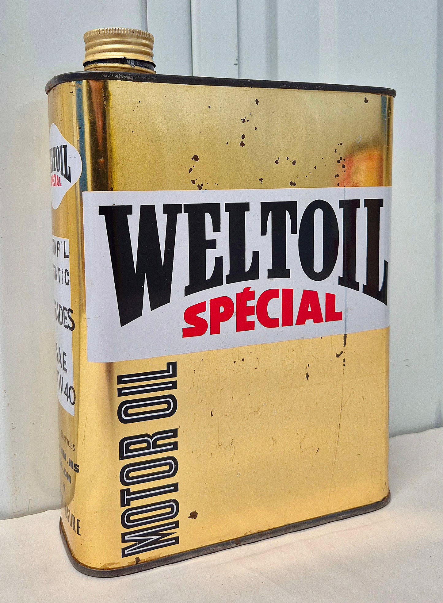 Bidon d'huile WELTOIL