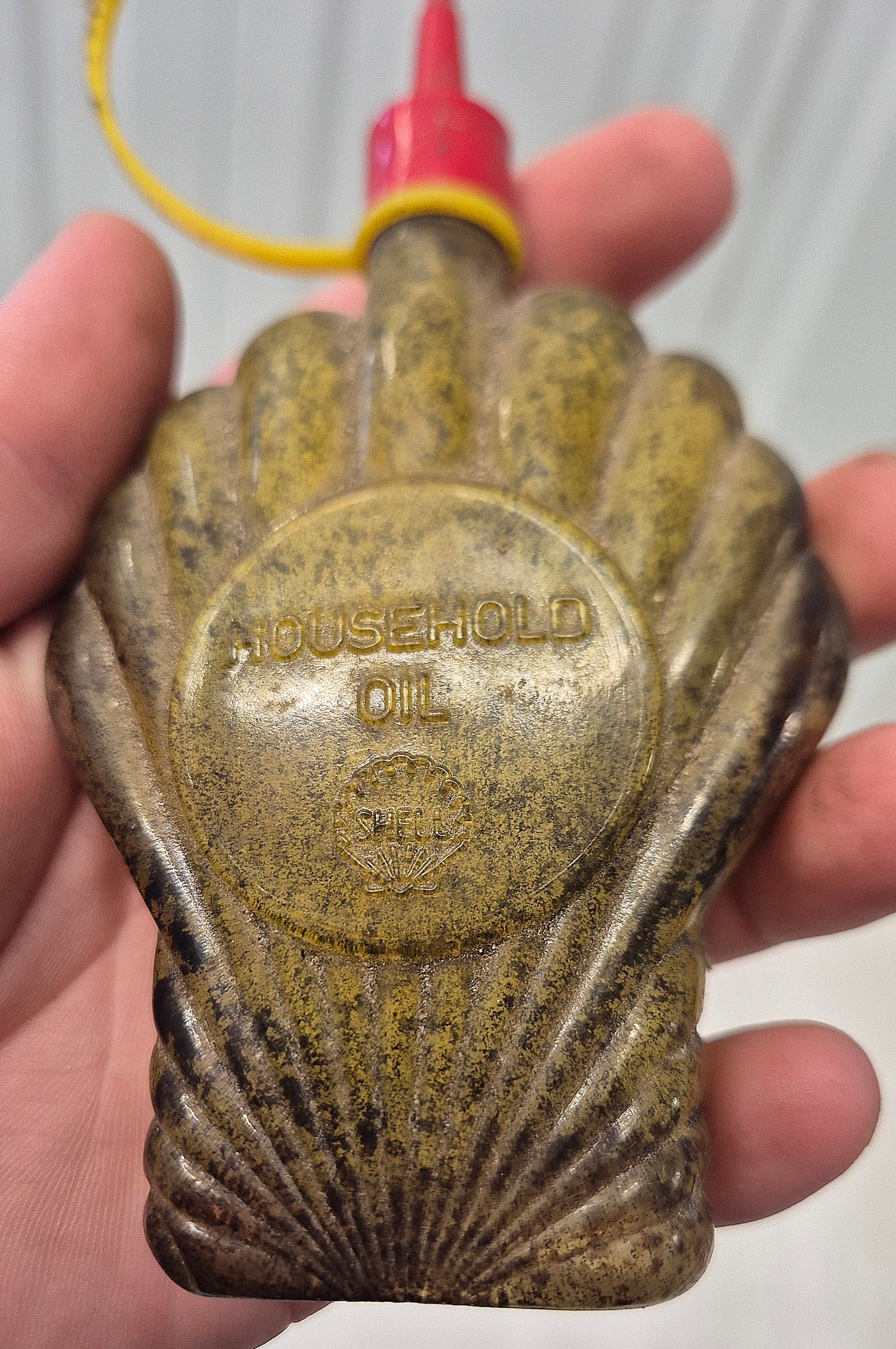 Lot SHELL burette + boîte