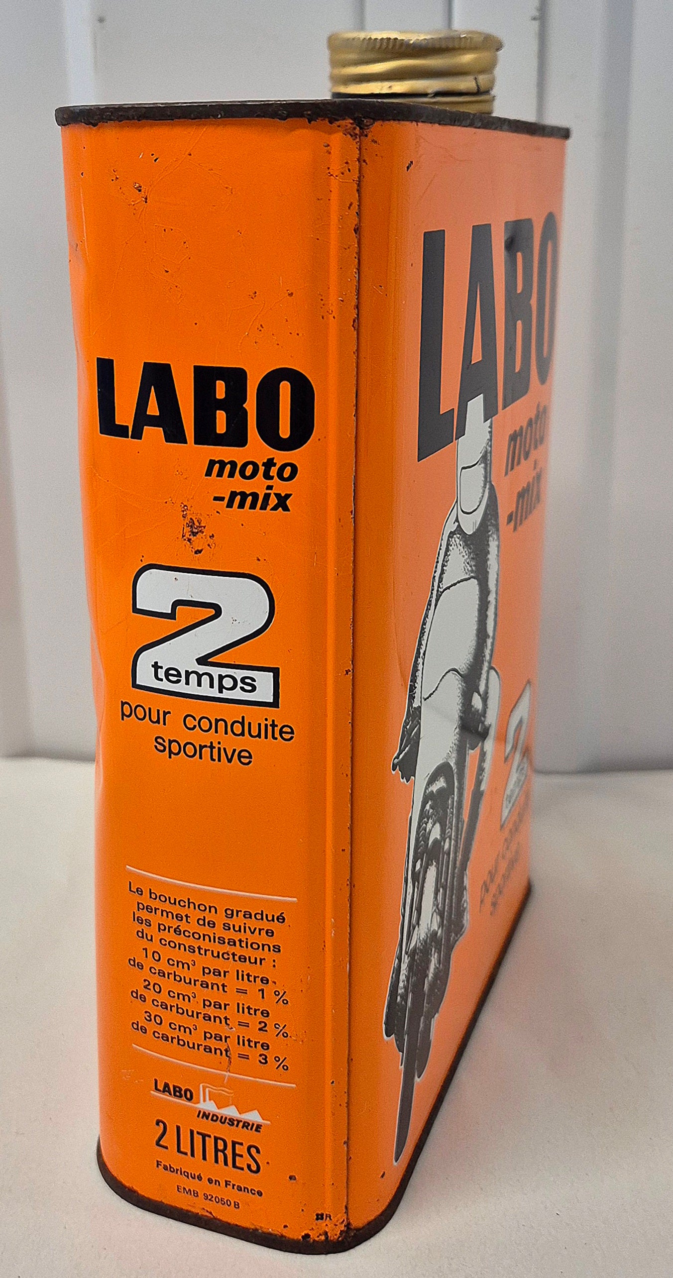 Bidon d'huile LABO Moto-Mix 2 Temps