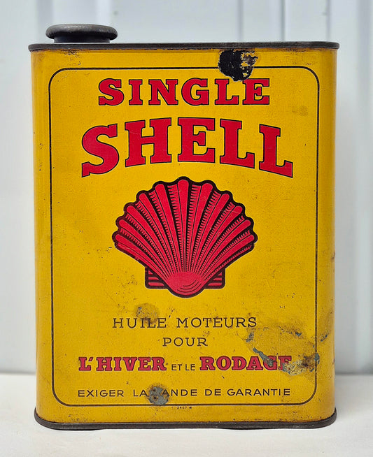 Bidon d'huile SHELL Single