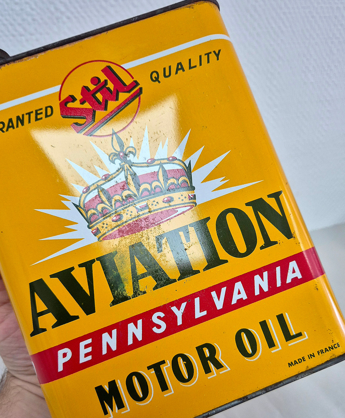 Bidon d'huile STIL Aviation