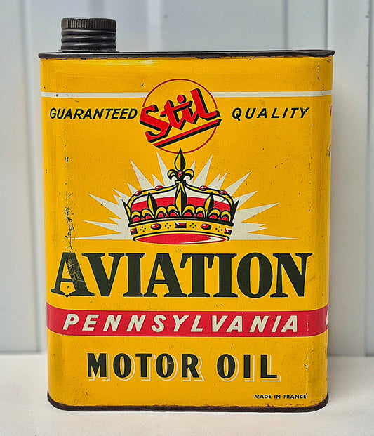 Bidon d'huile STIL aviation