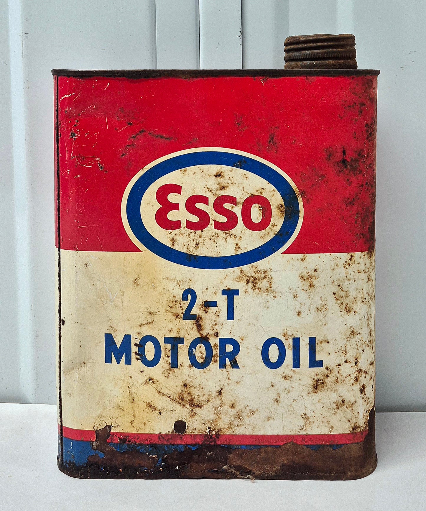Bidon d'huile ESSO