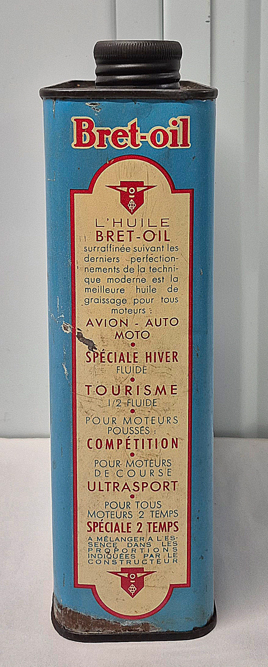 Bidon d'huile BRET-OIL