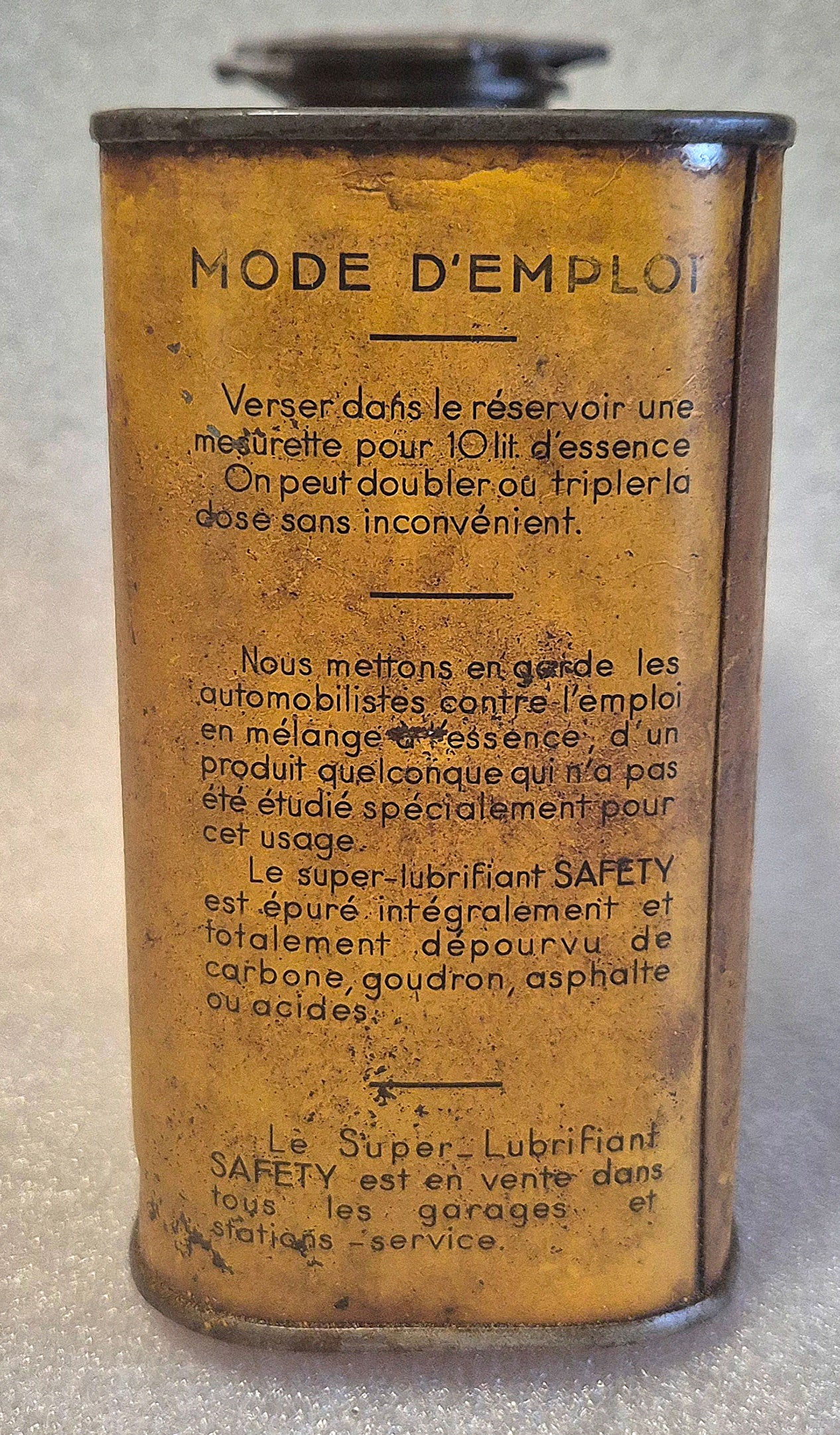 Bidon d'huile POLAROIL safety