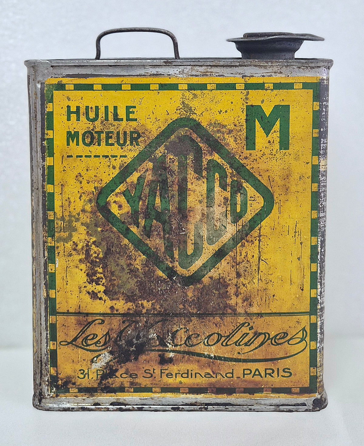 Bidon d'huile YACCO
