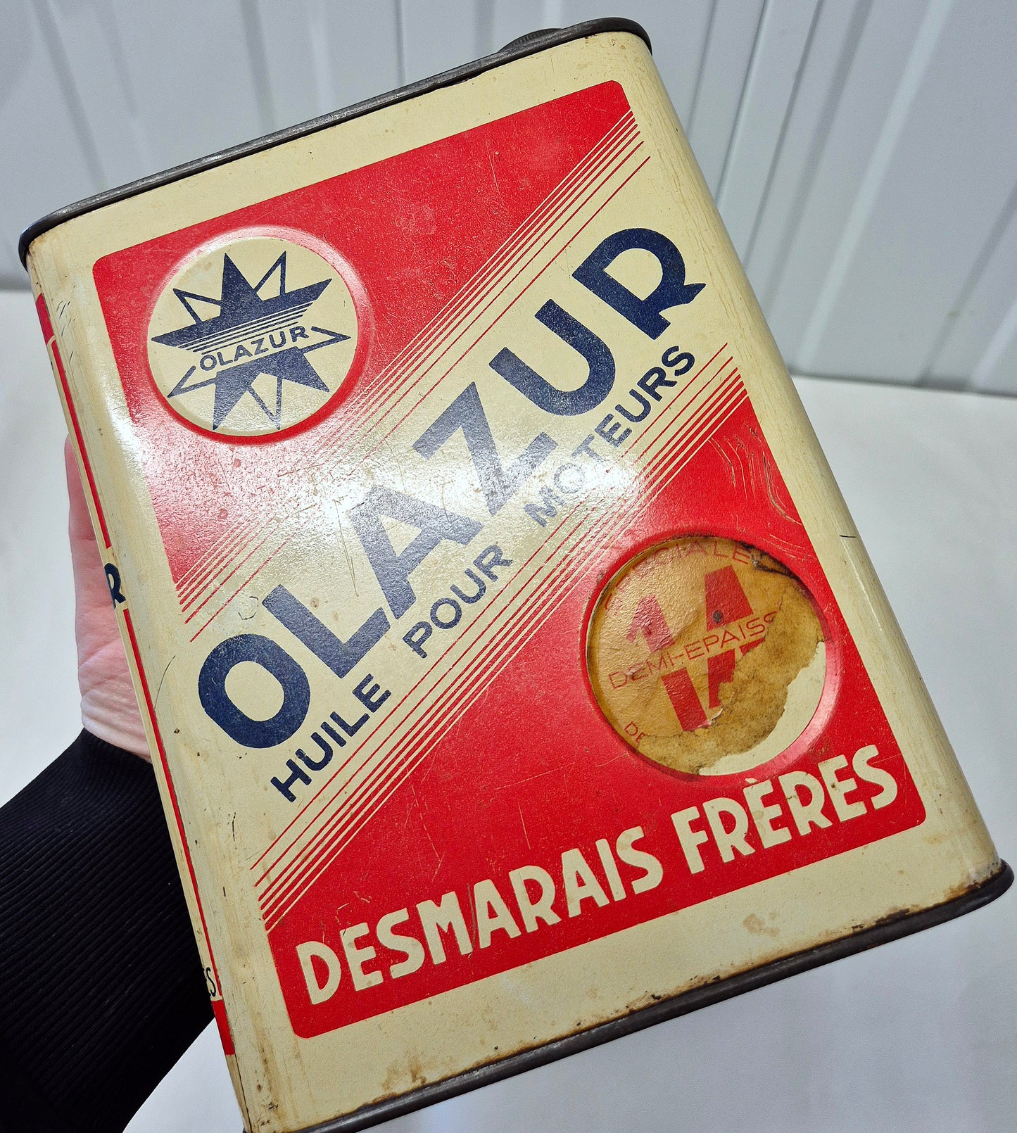 Bidon d'huile OLAZUR