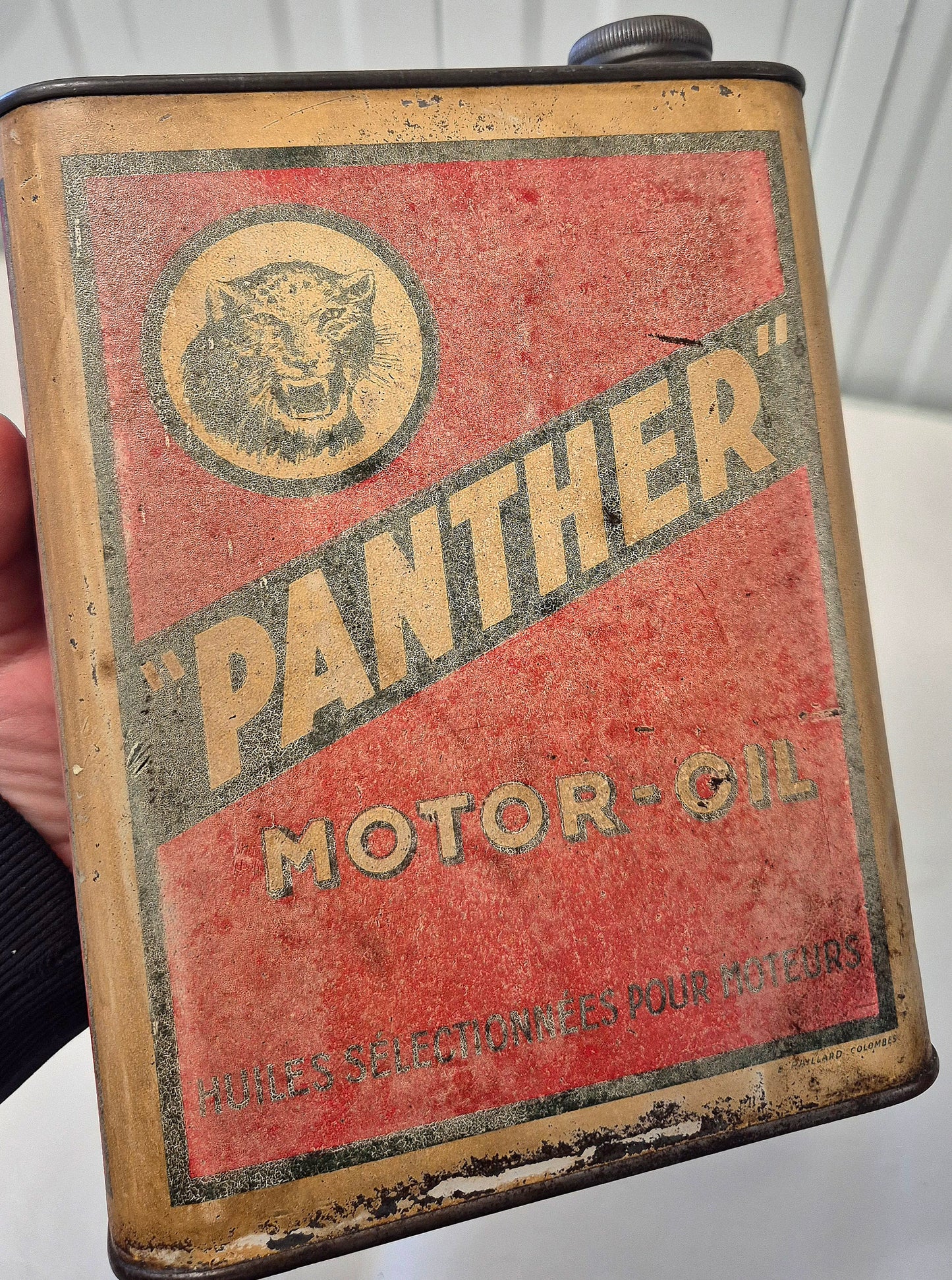 Bidon d'huile PANTHER