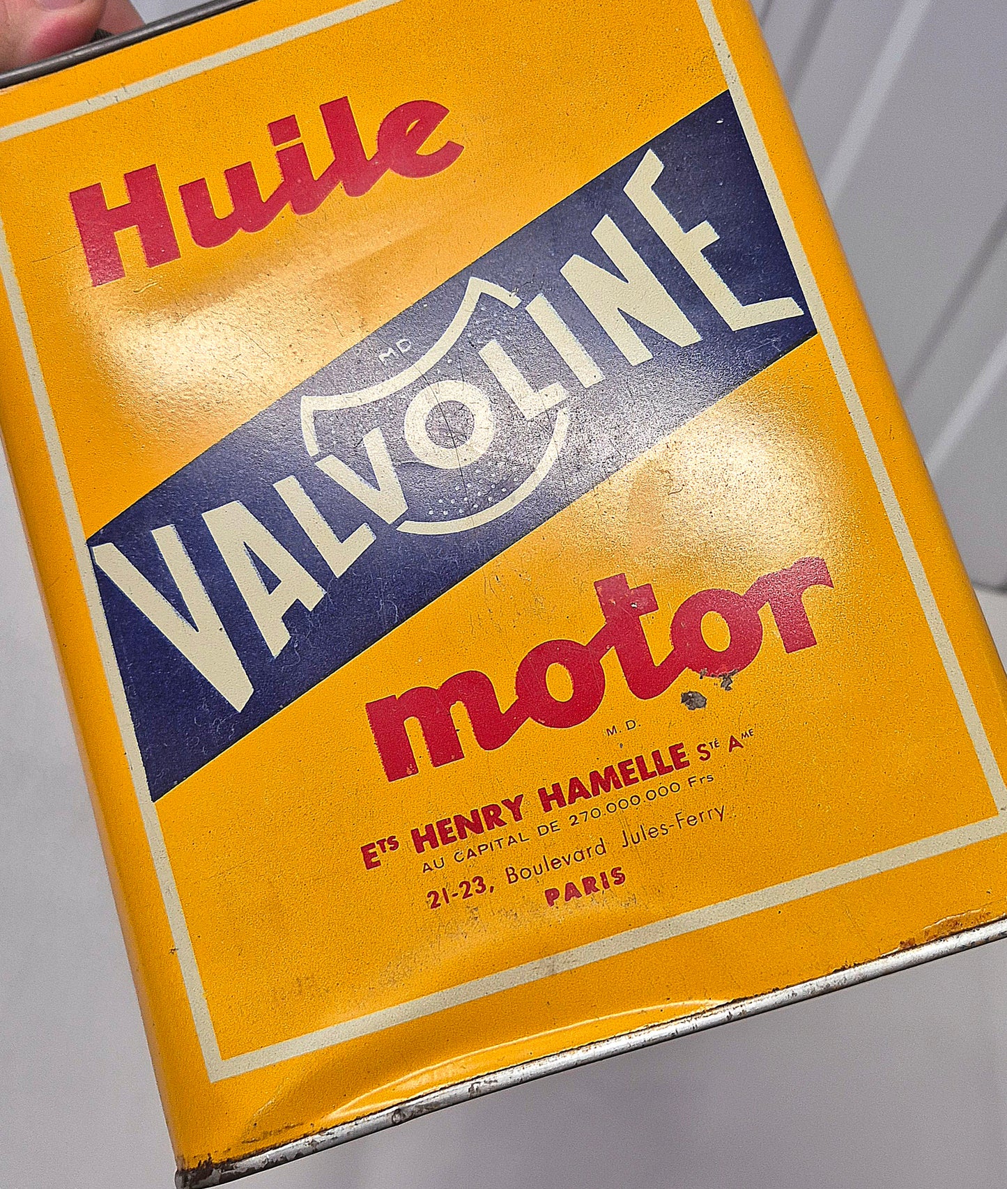 Bidon d'huile VALVOLINE