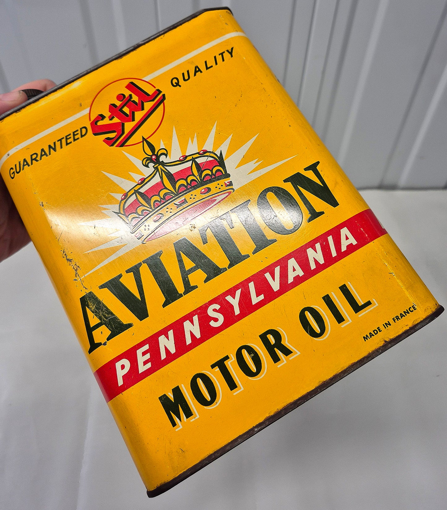 Bidon d'huile STIL aviation