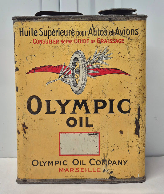 Bidon d'huile OLYMPIC OIL