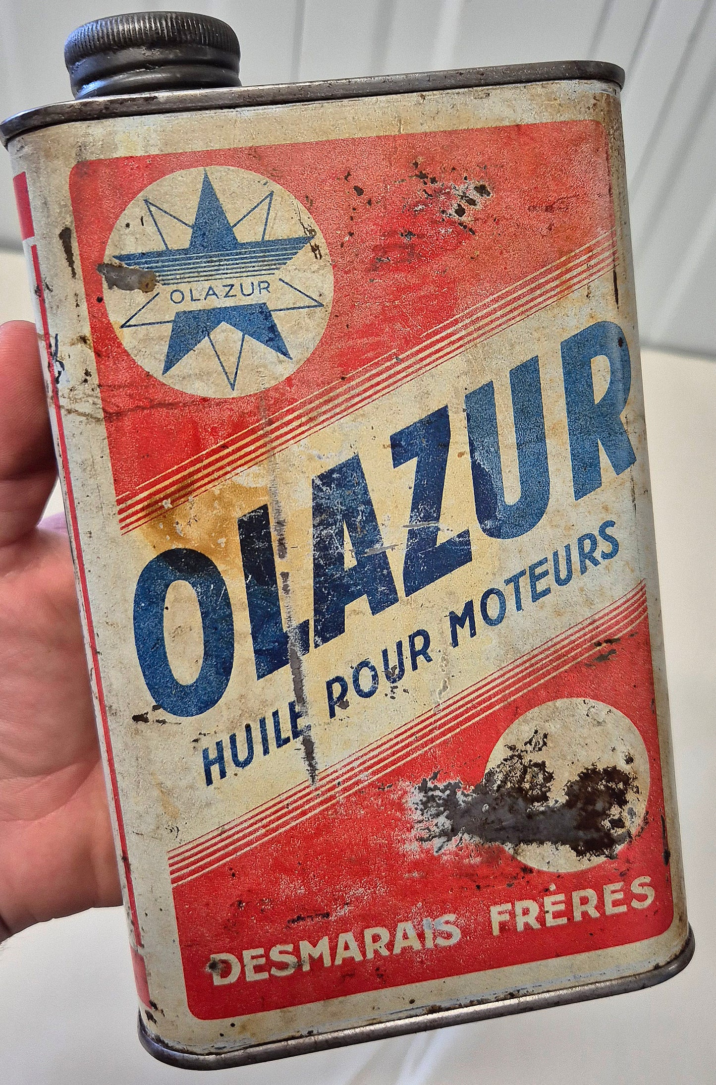 Bidon d'huile OLAZUR