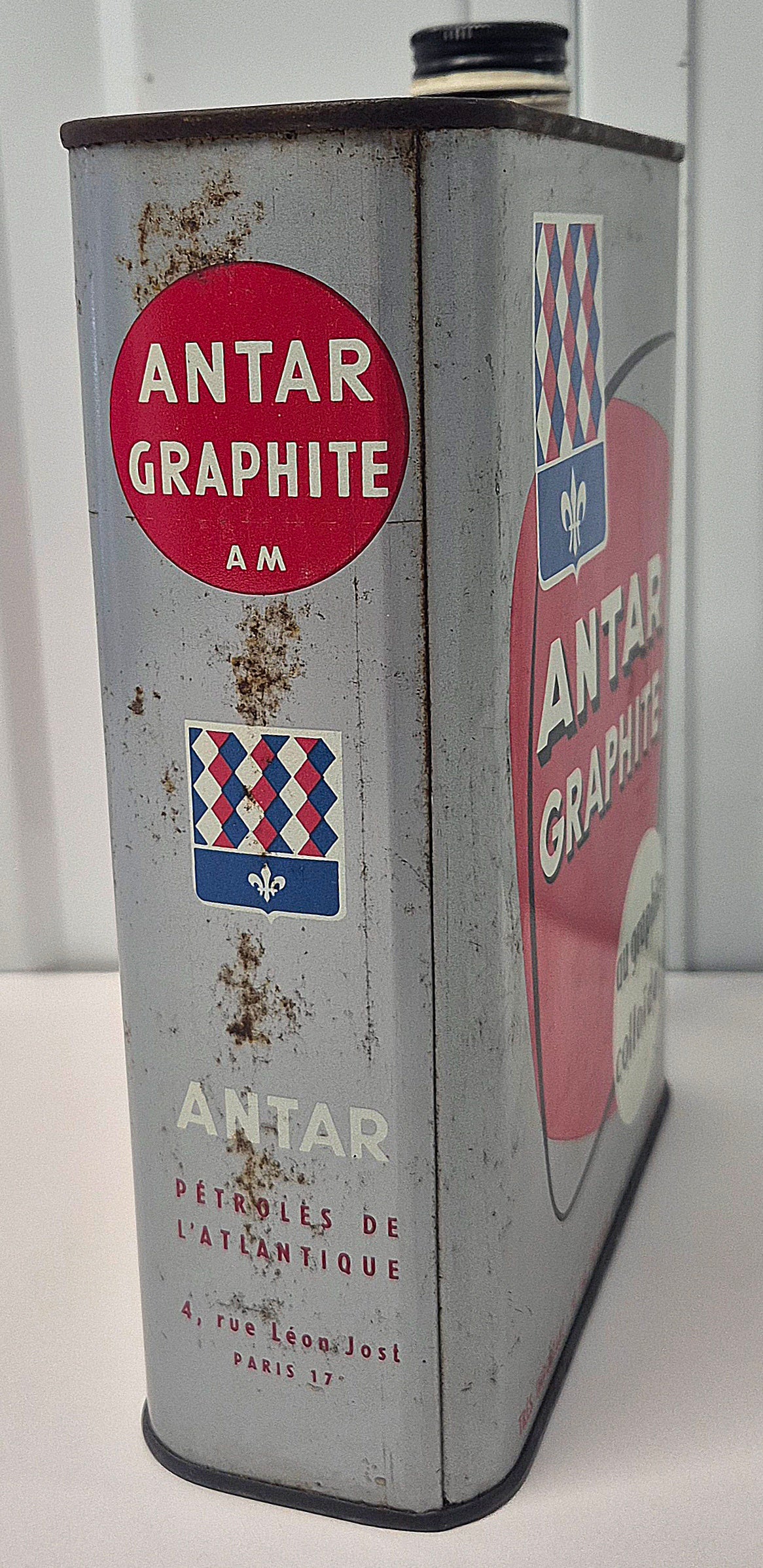 Bidon d'huile ANTAR GRAPHITE
