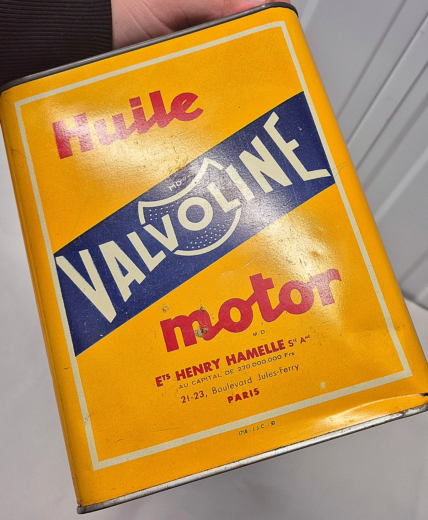 Bidon d'huile VALVOLINE