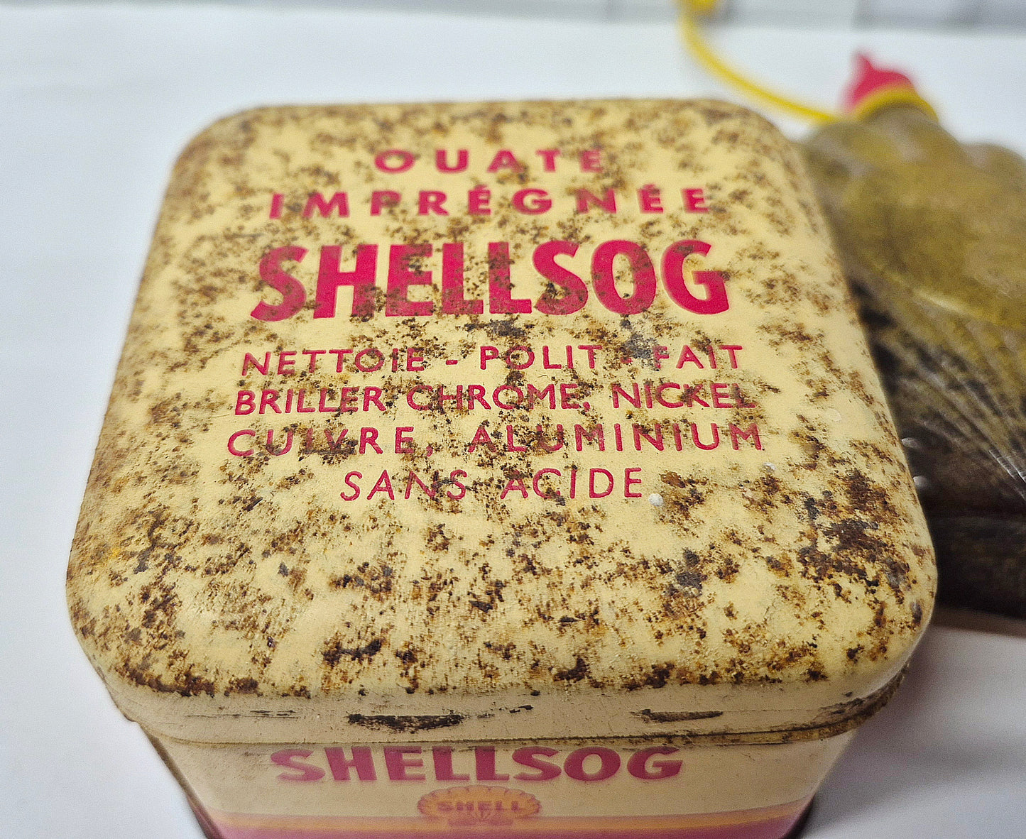 Lot SHELL burette + boîte