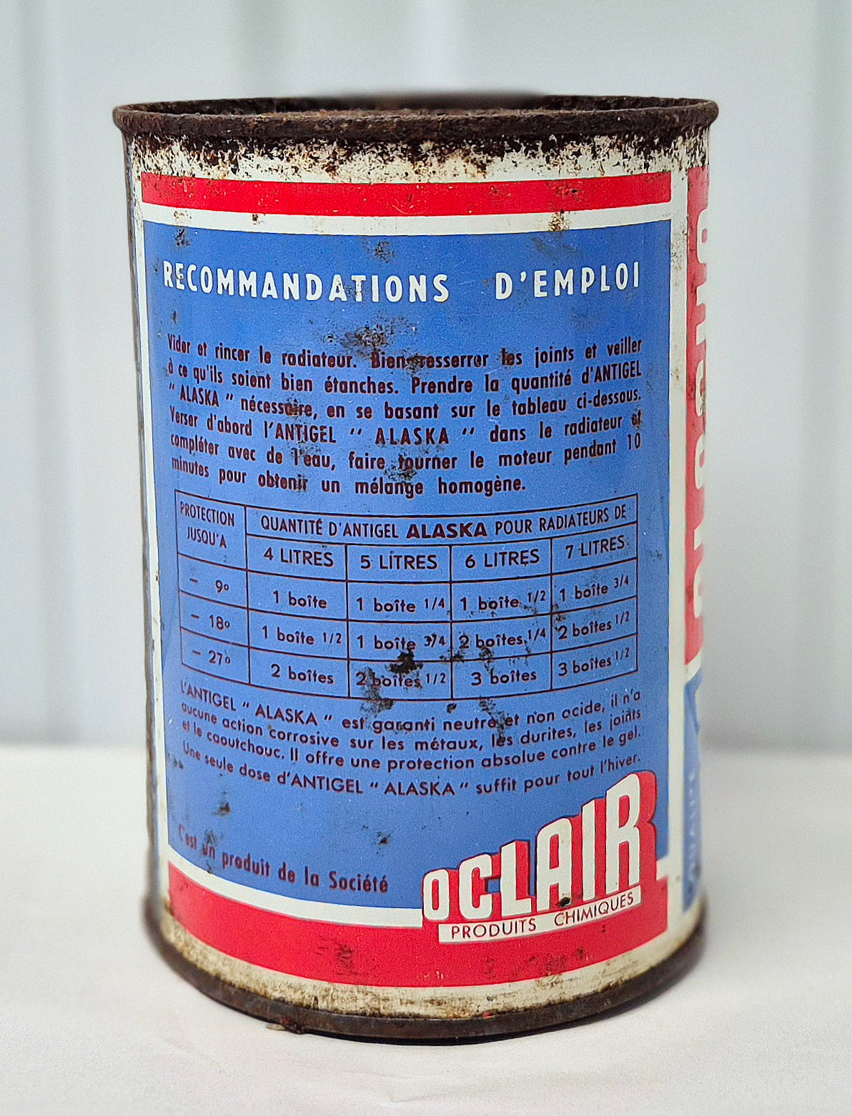 Bidon antigel ALASKA