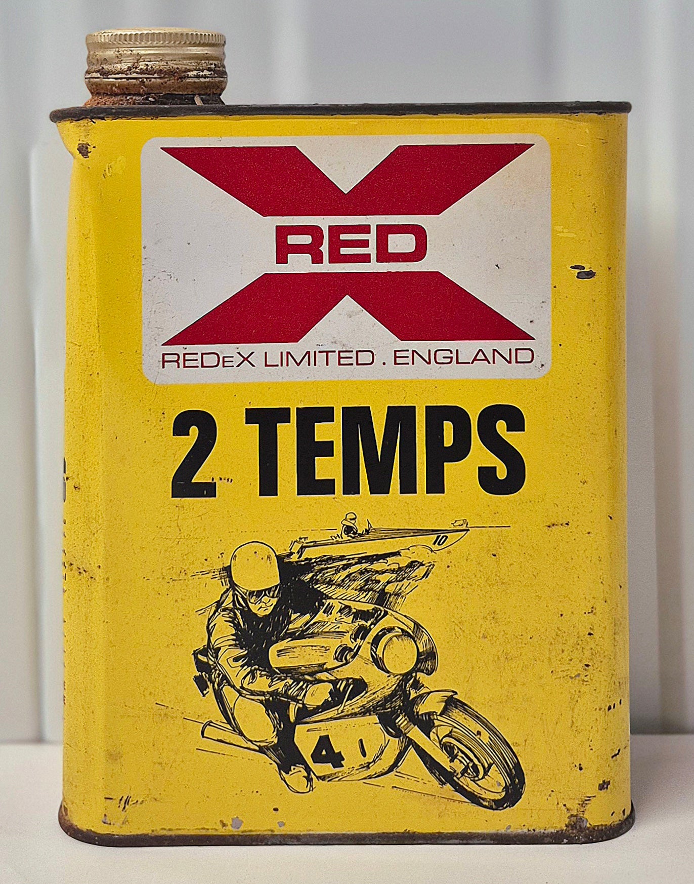 Bidon d'huile REDEX moto