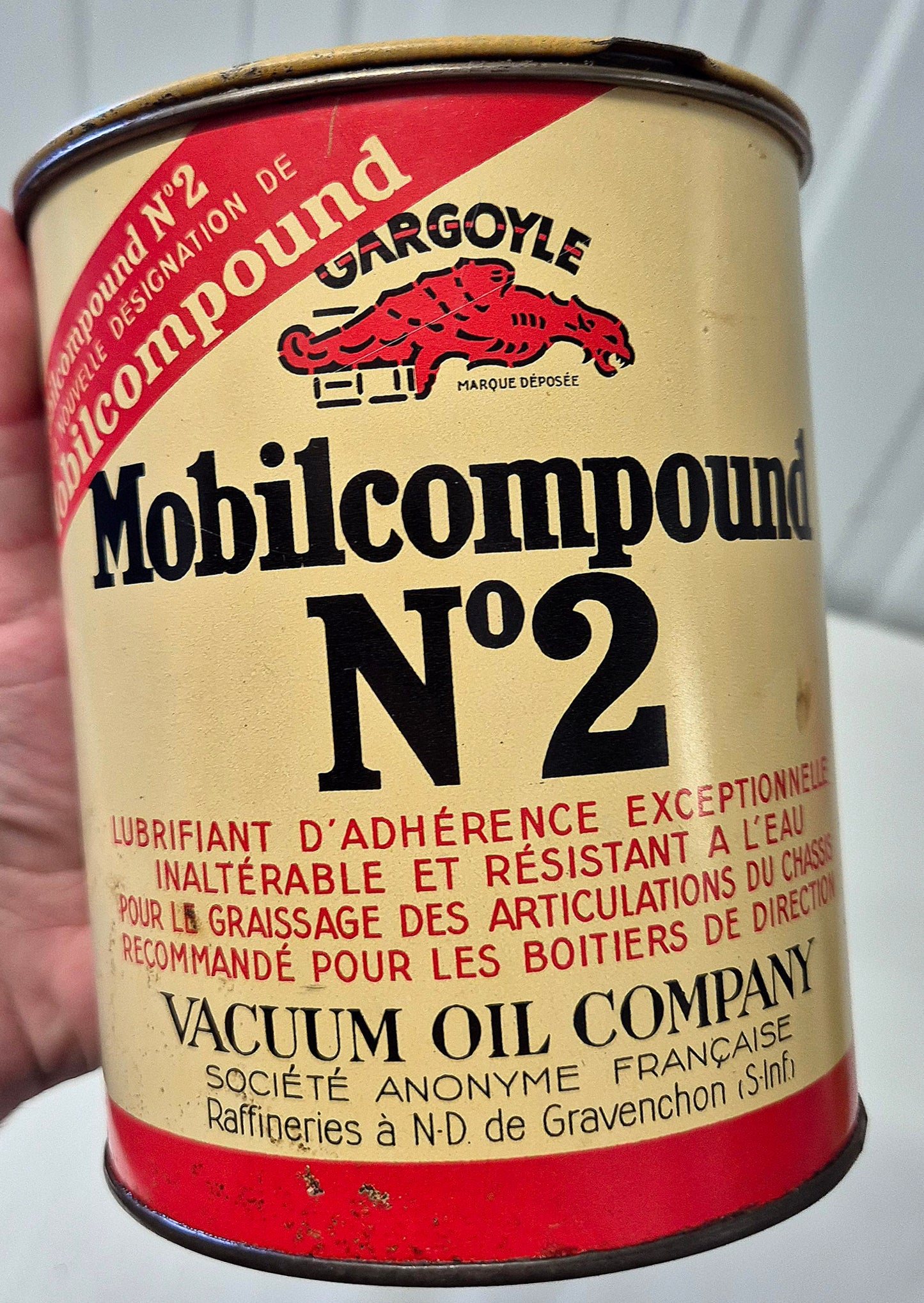 Pot de graisse MOBILCOMPOUND 2