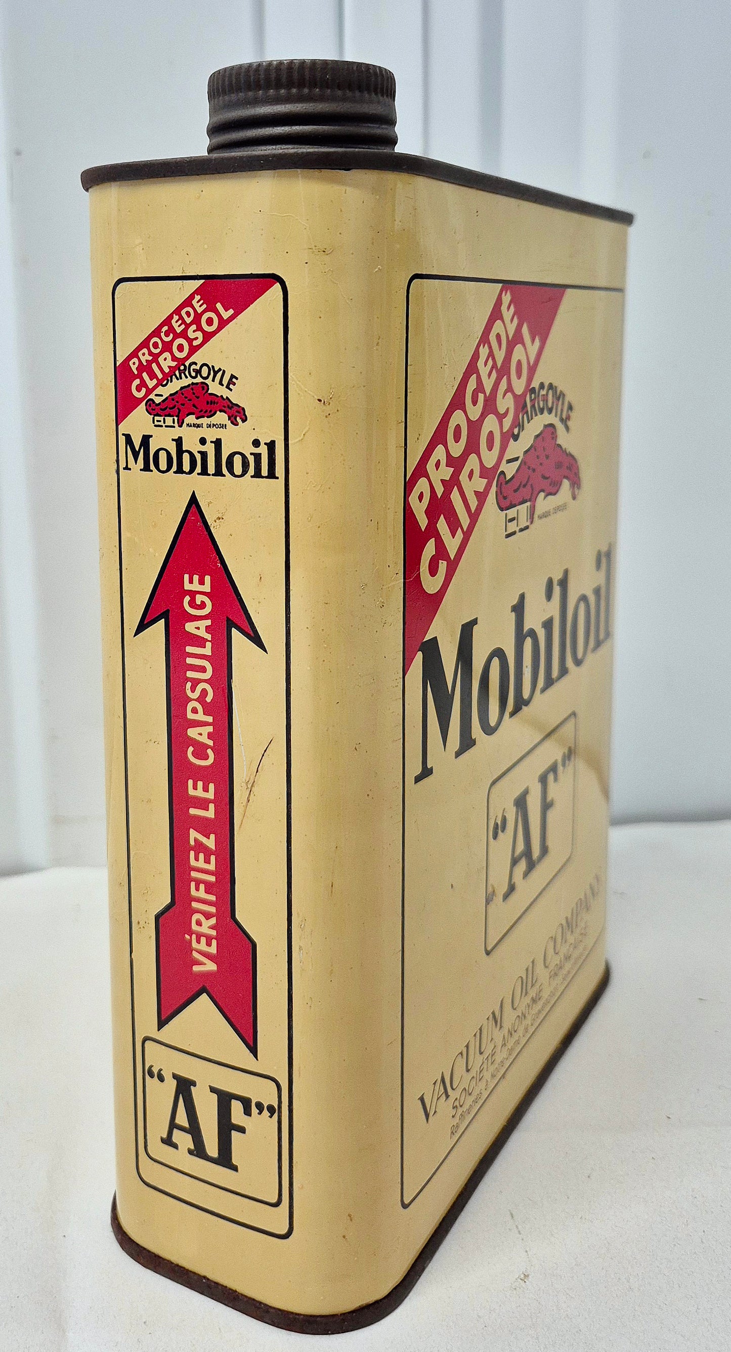 Bidon d'huile MOBILOIL AF