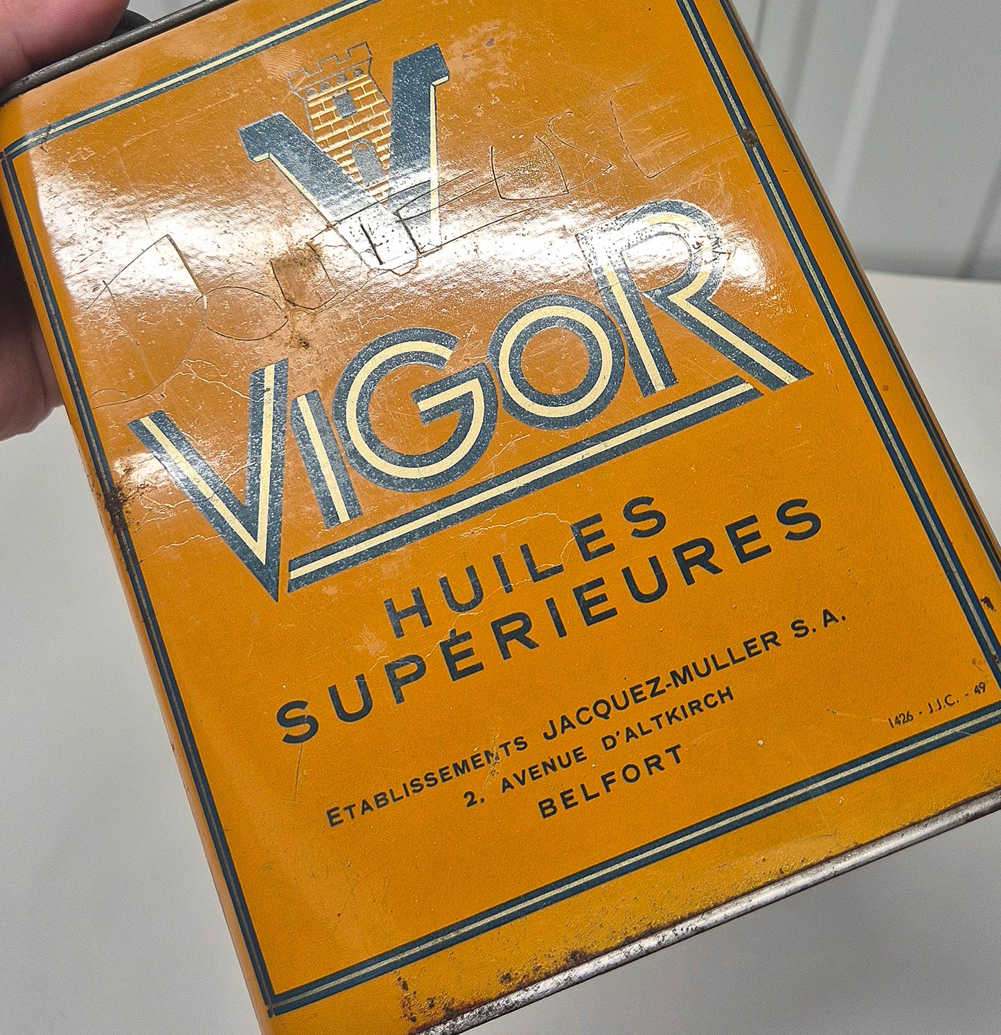 Bidon d'huile VIGOR