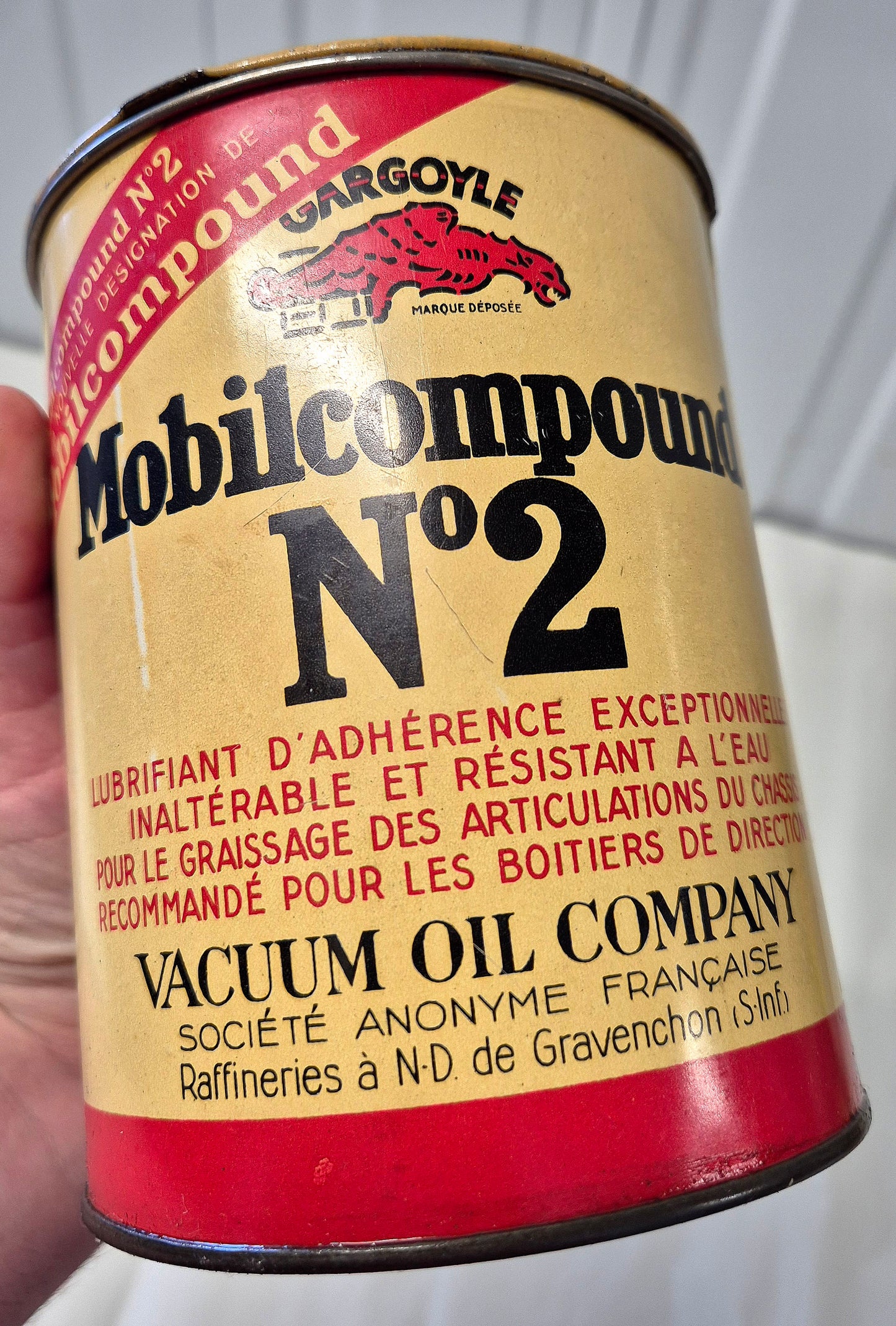 Pot de graisse MobilCompound 2