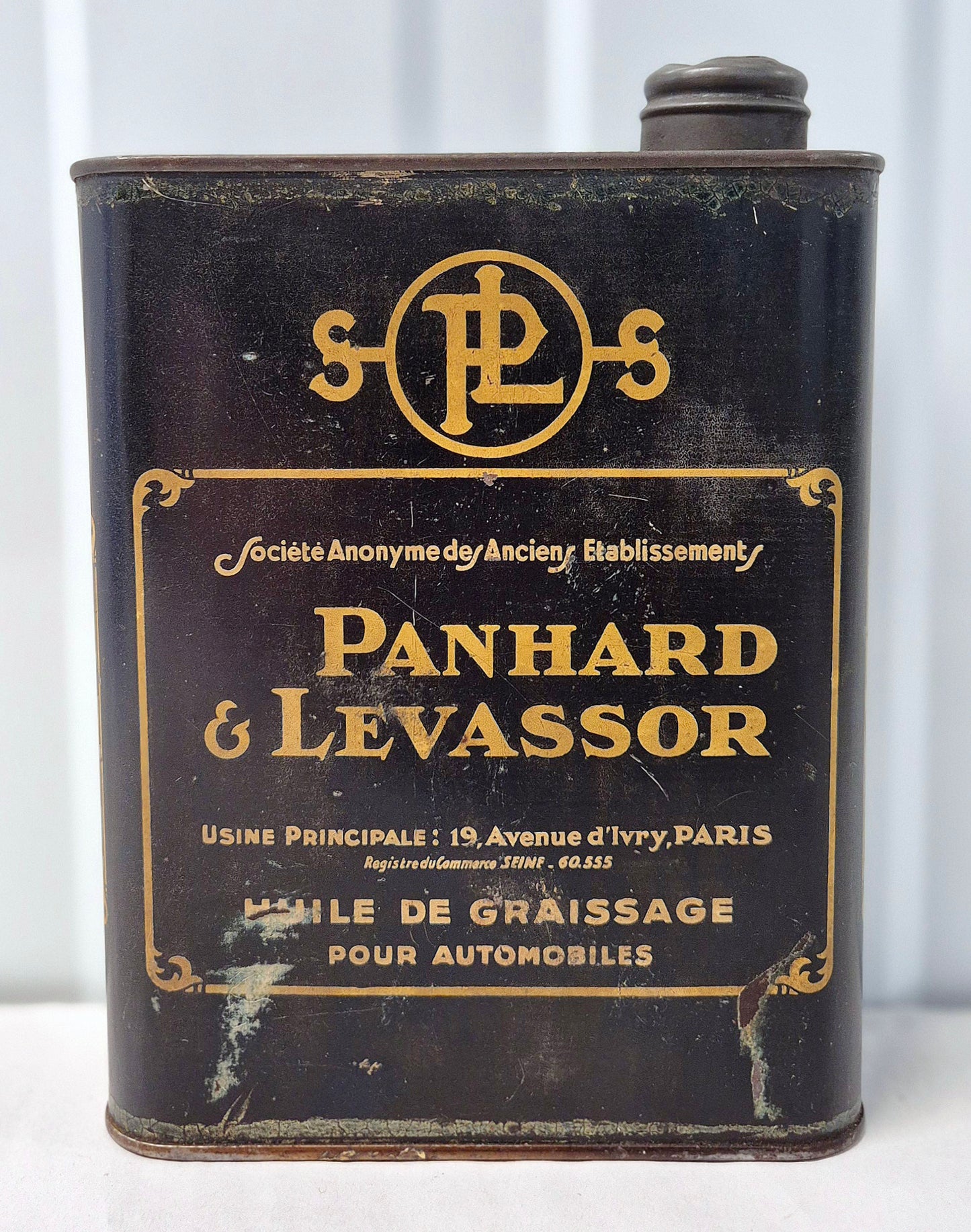 Bidon d'huile PANHARD & LEVASSOR