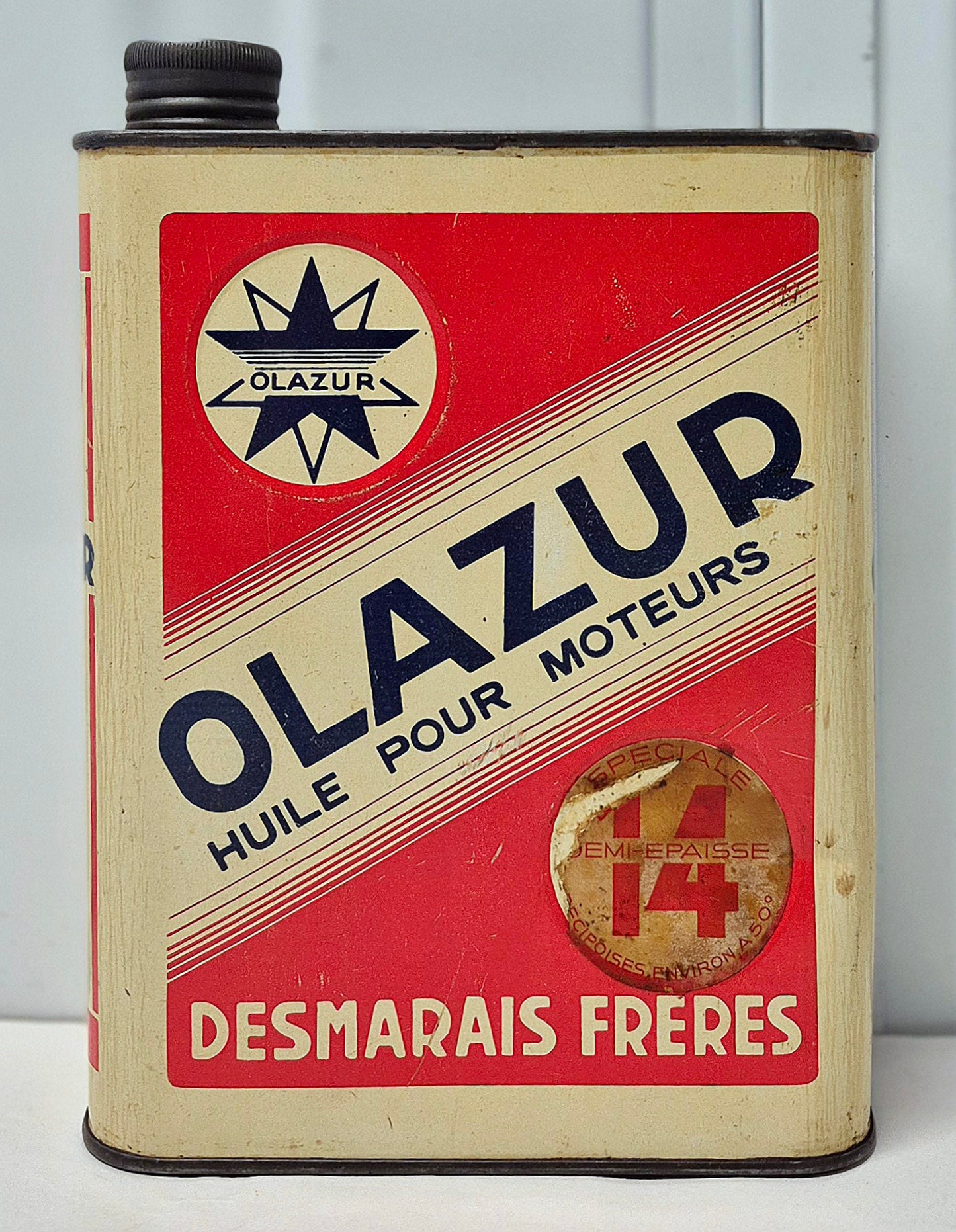 Bidon d'huile OLAZUR