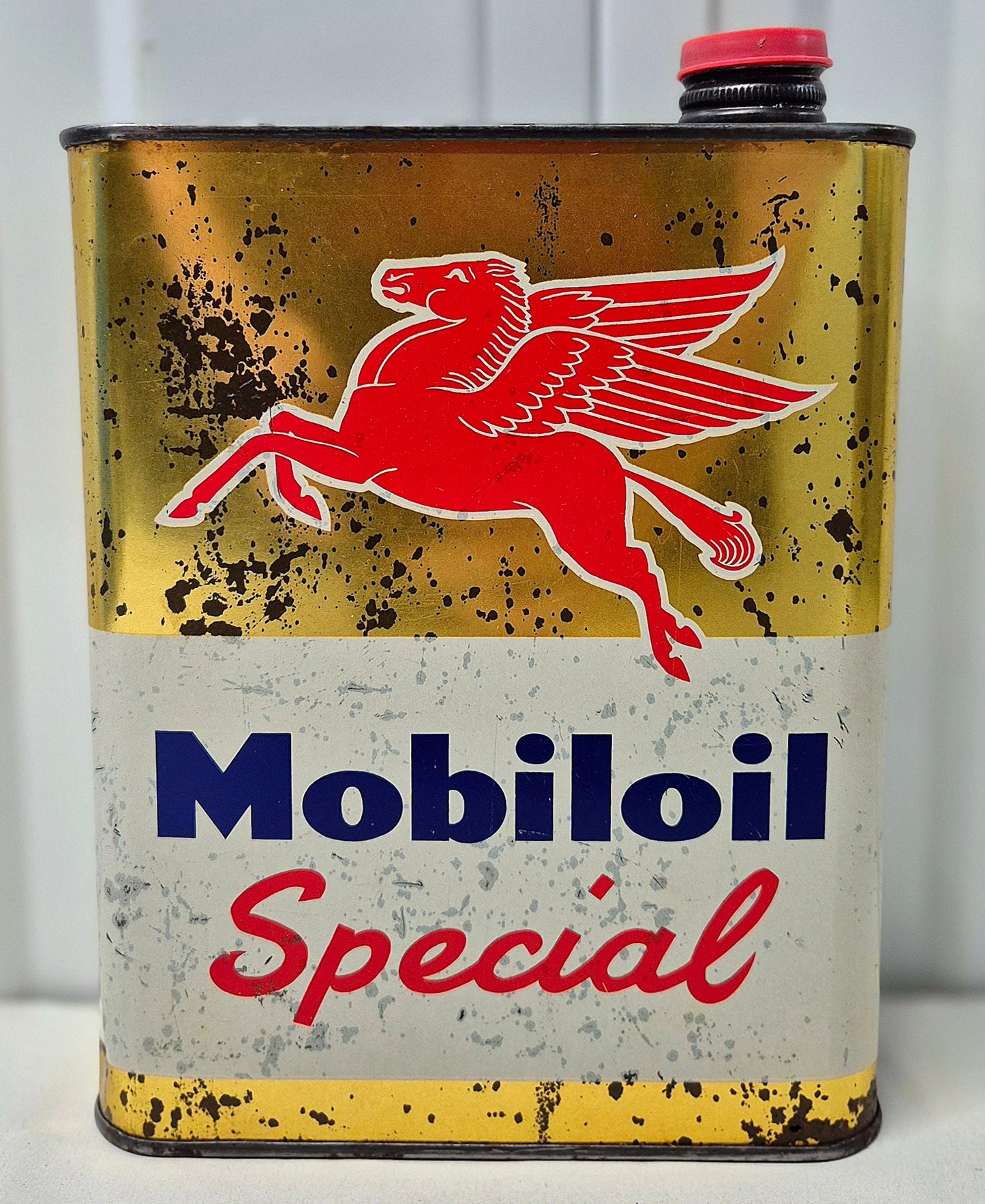 Bidon d'huile MOBILOIL