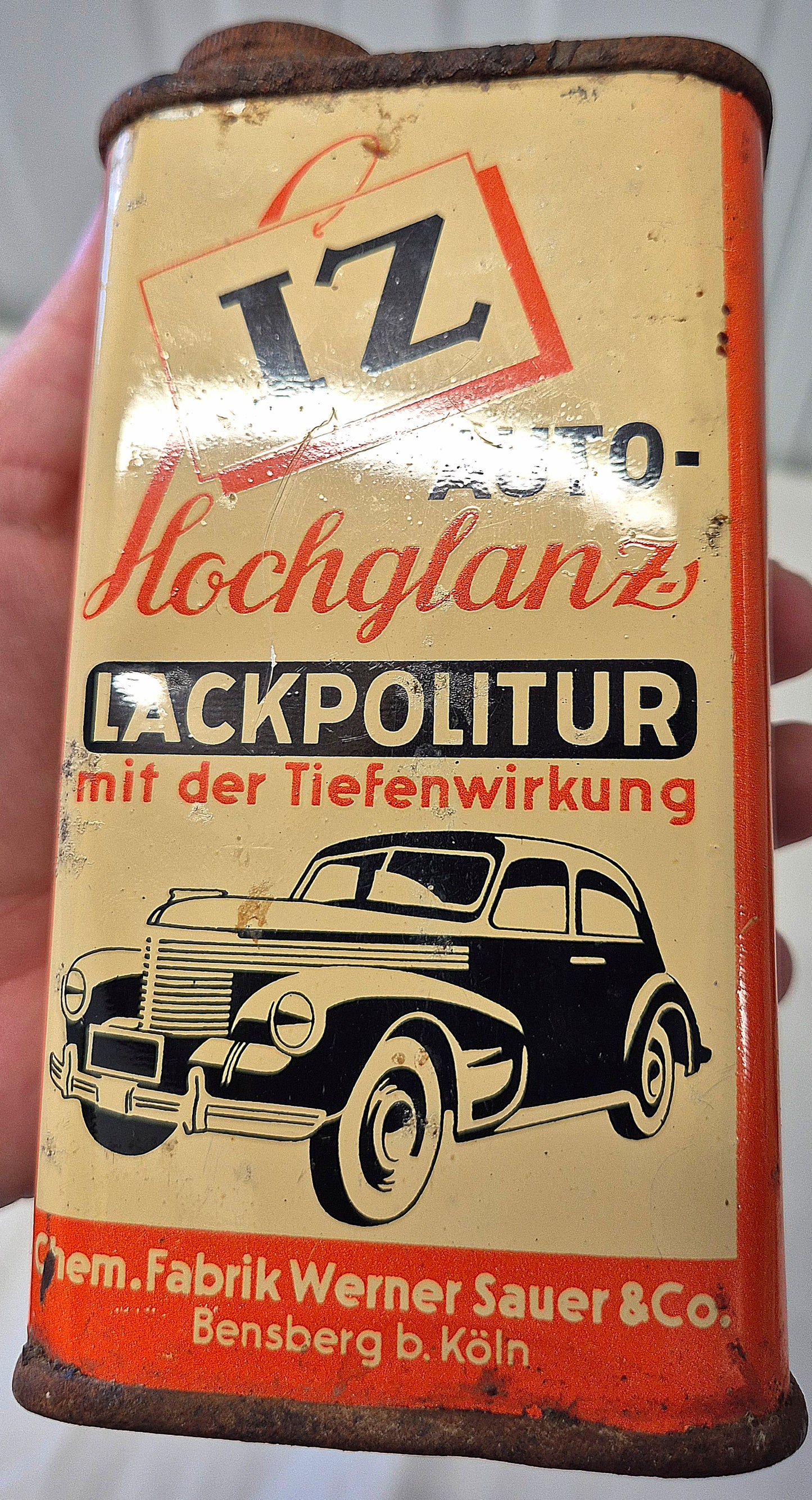 Bidon IZ lackpolitur