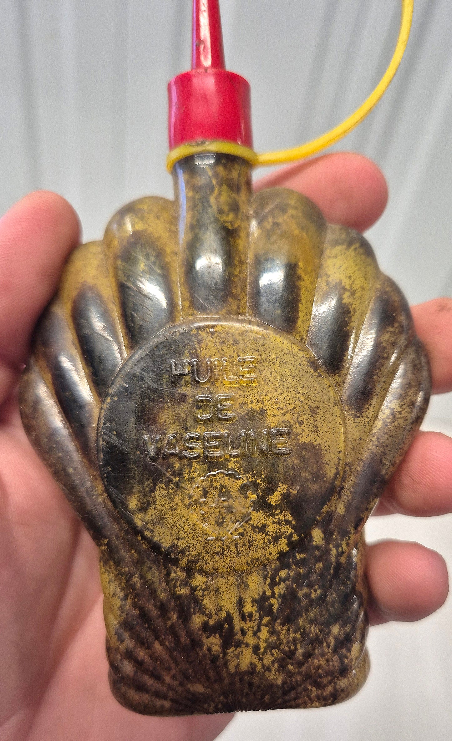 Lot SHELL burette + boîte