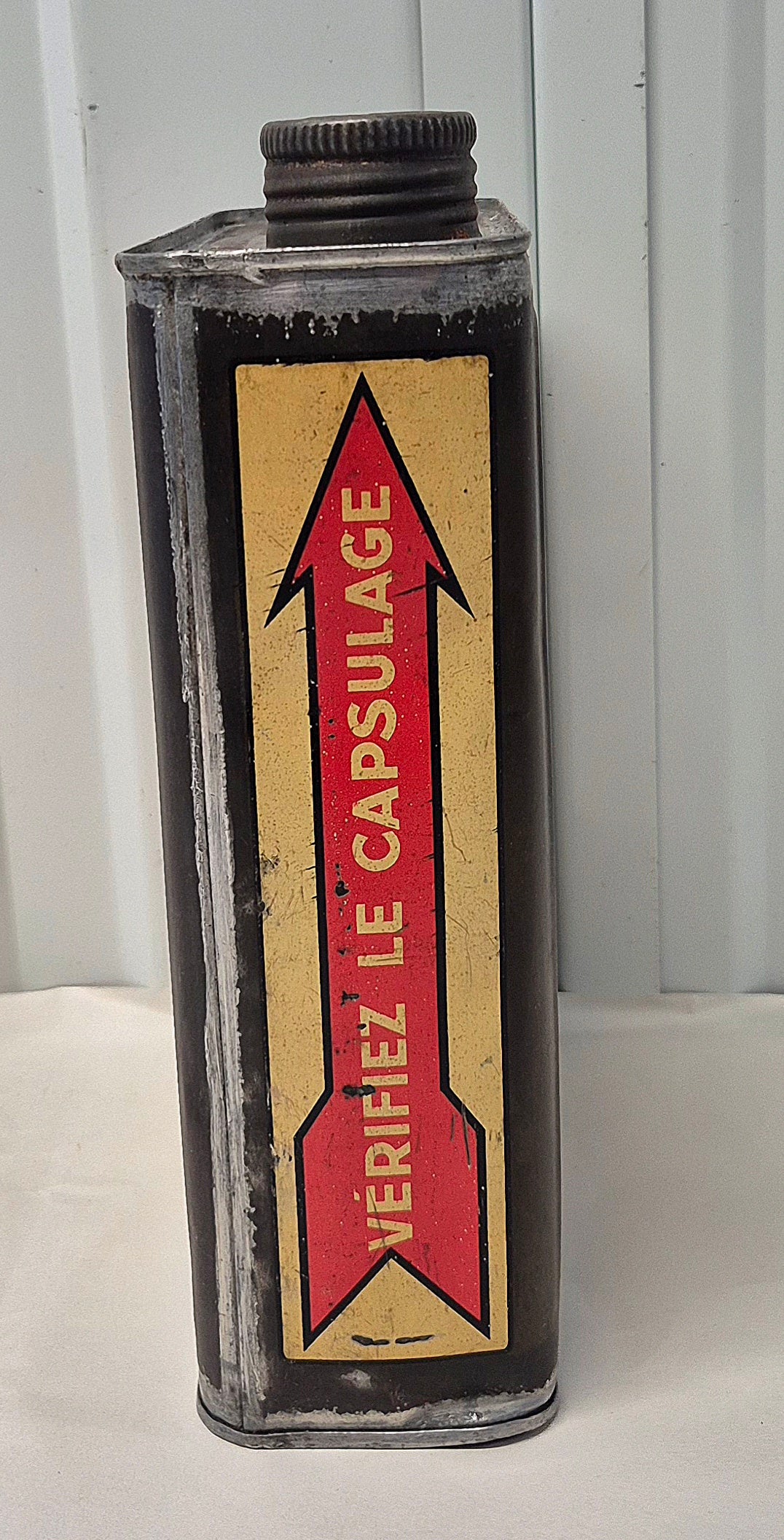 Bidon d'huile MOBILOIL BB