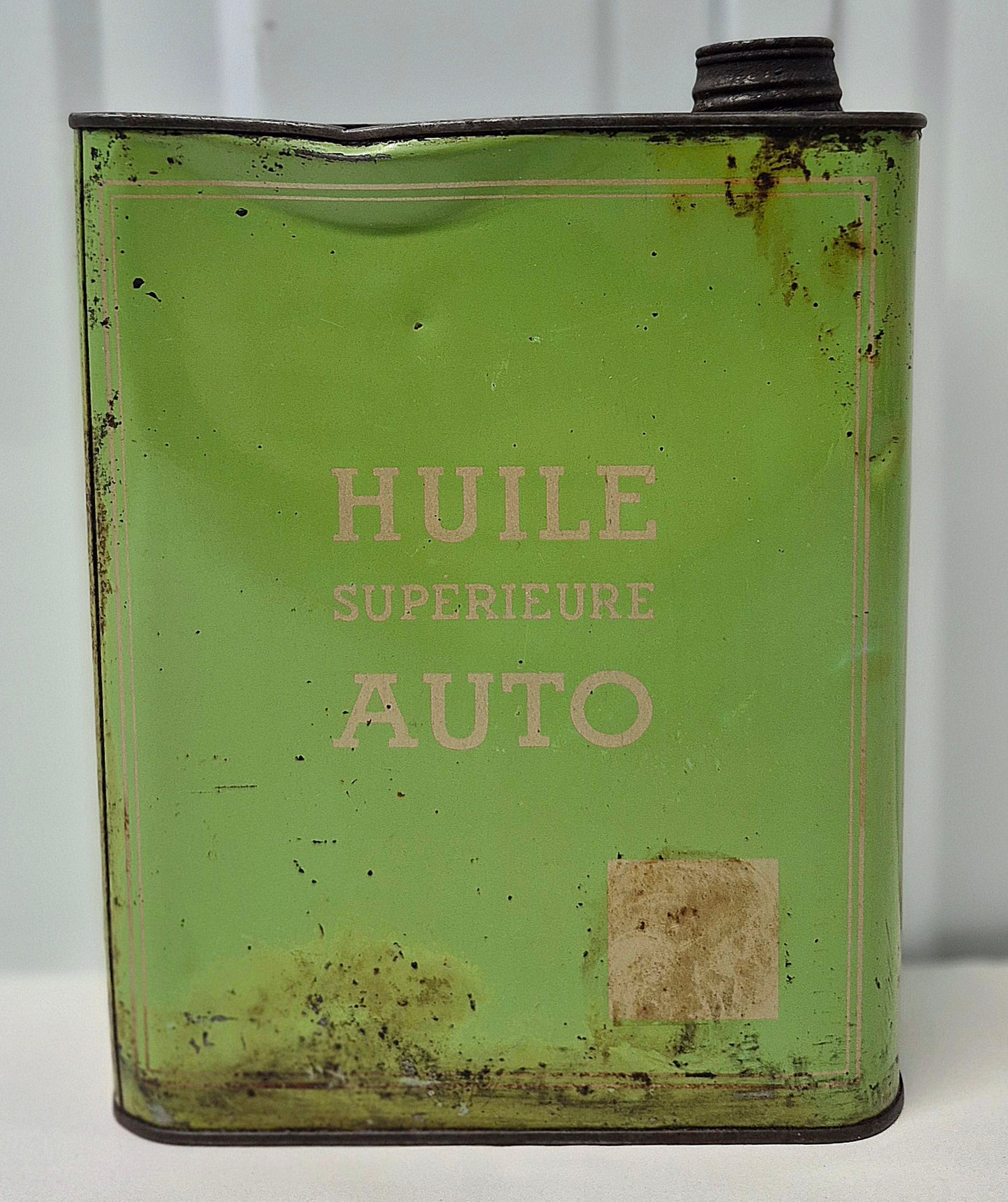 Bidon d'huile "Supérieur Auto"