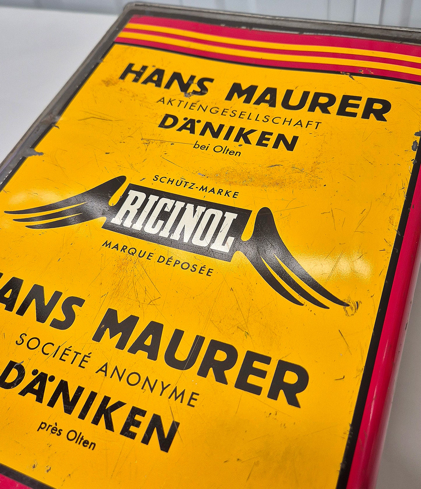 Bidon d'huile RICINOL