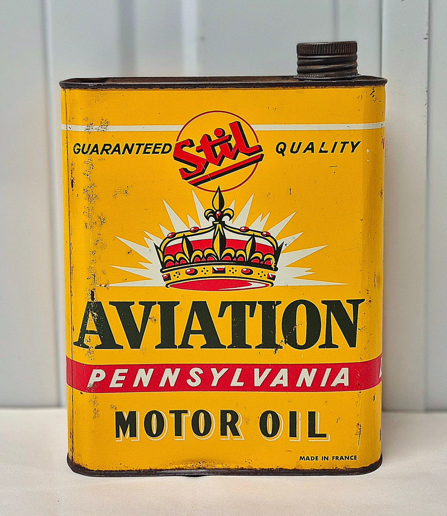 Bidon d'huile STIL aviation