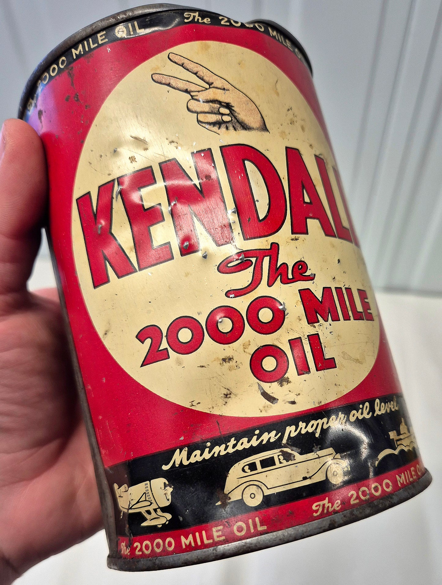 Bidon d'huile KENDALL