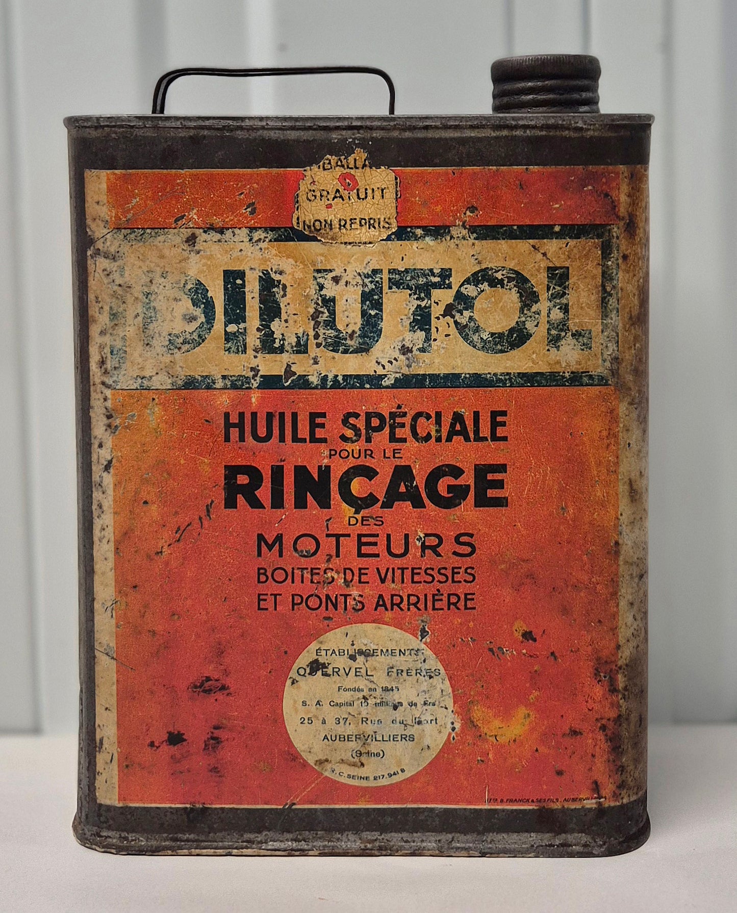 Bidon d'huile DILUTOL