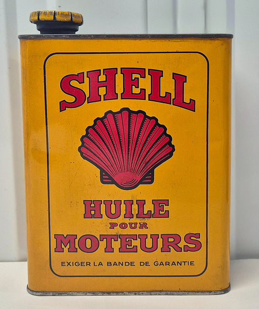 Bidon d'huile SHELL