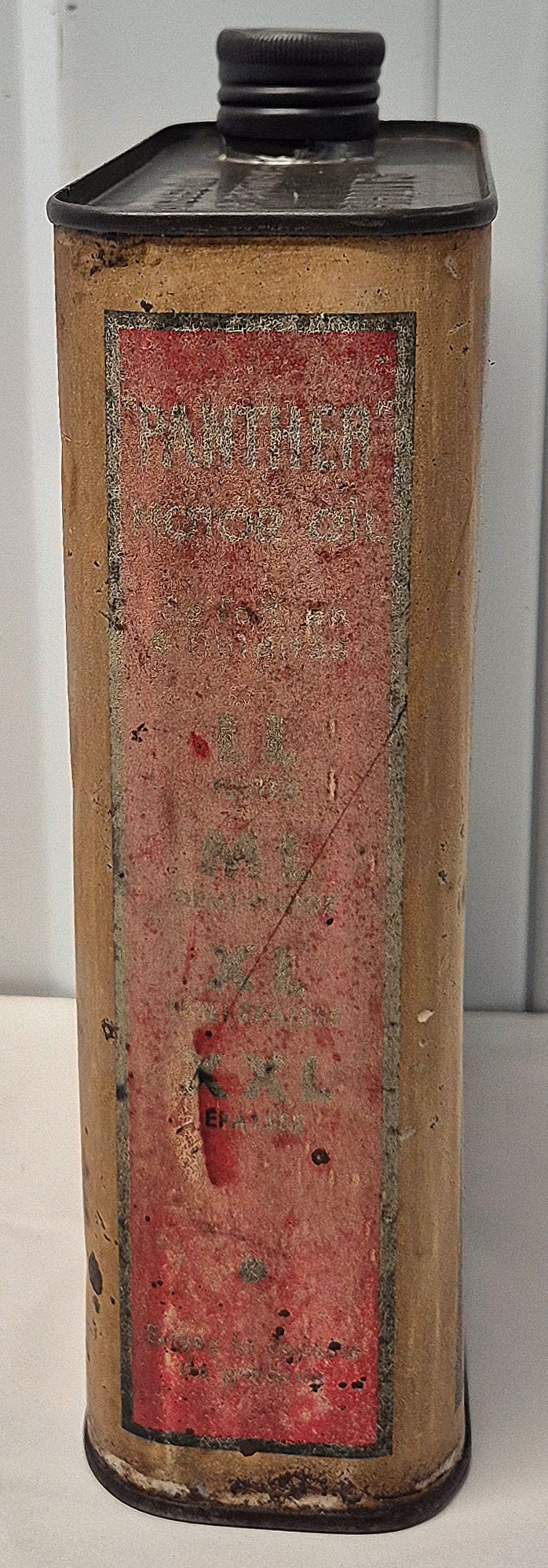 Bidon d'huile PANTHER