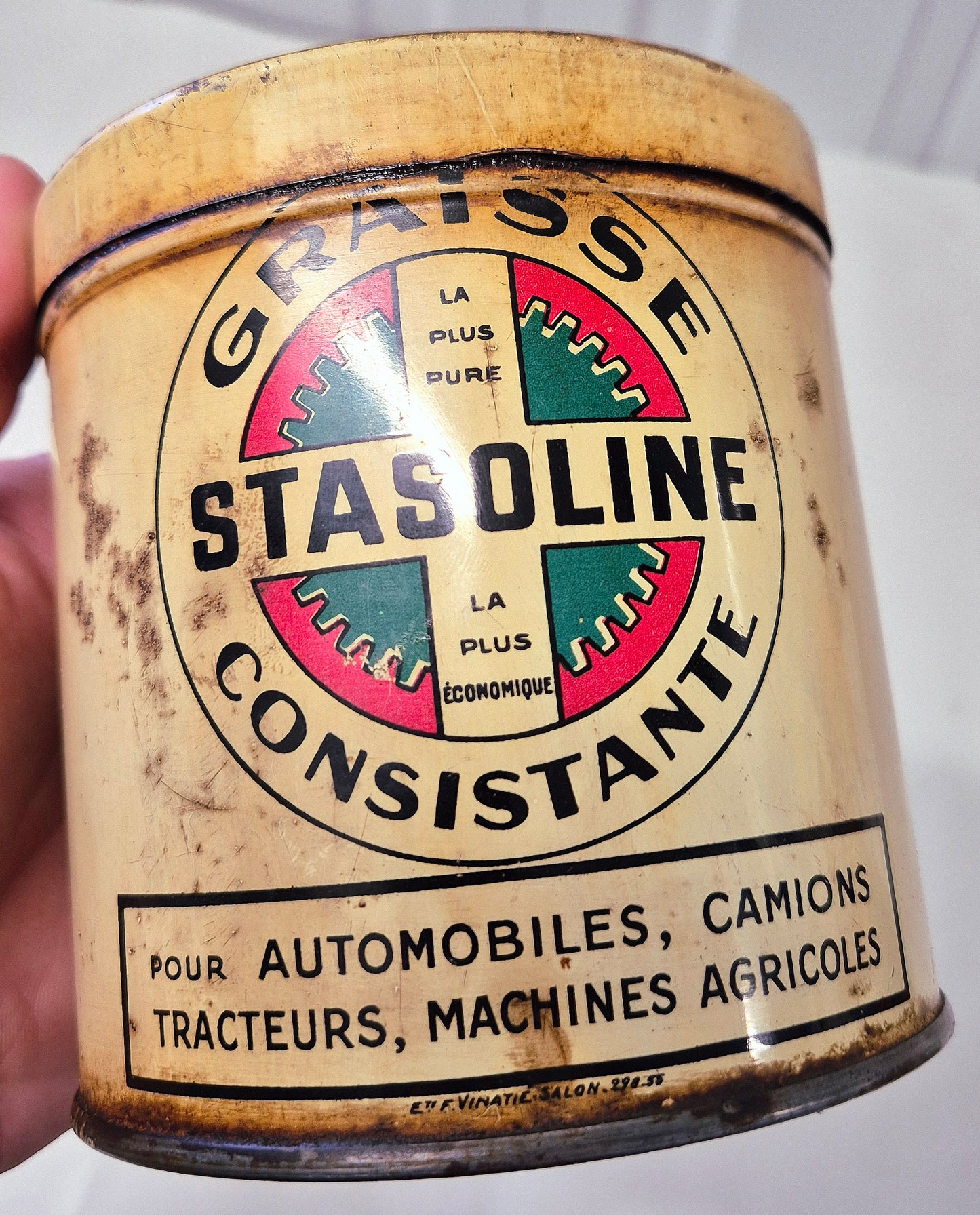 Pot de graisse STASOLINE