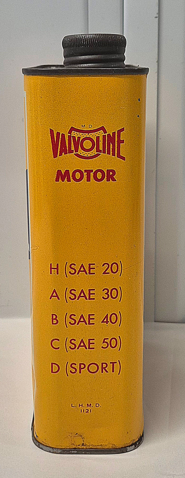 Bidon d'huile VALVOLINE