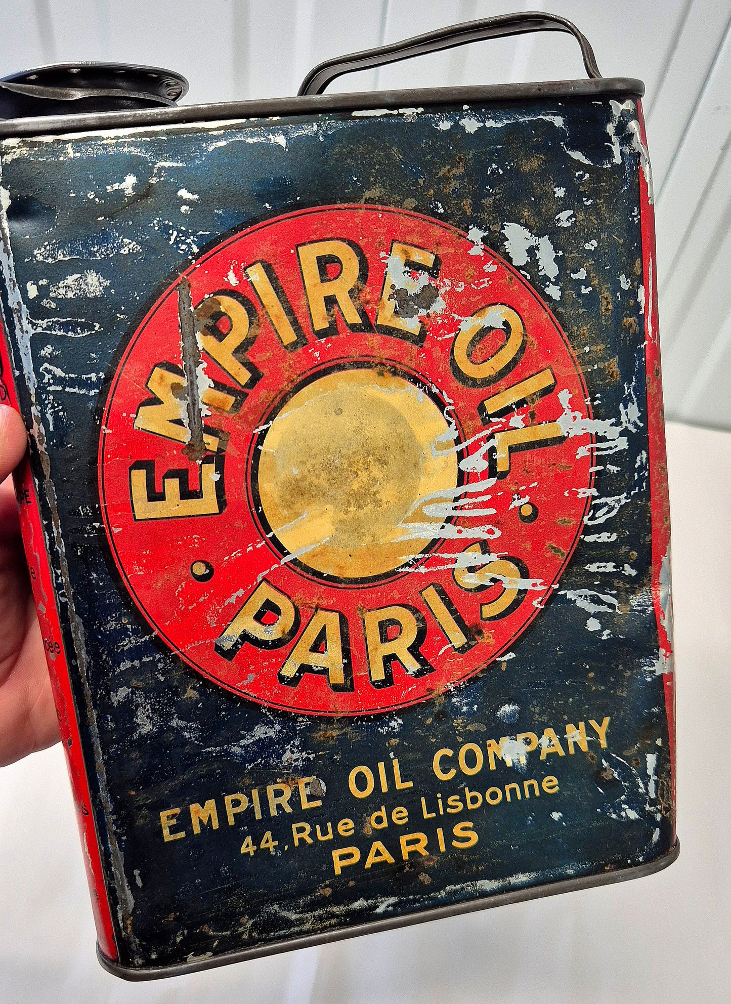 Bidon d'huile EMPIRE OIL