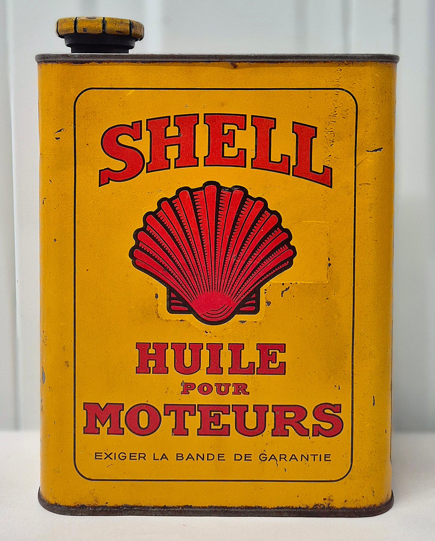 Bidon d'huile SHELL