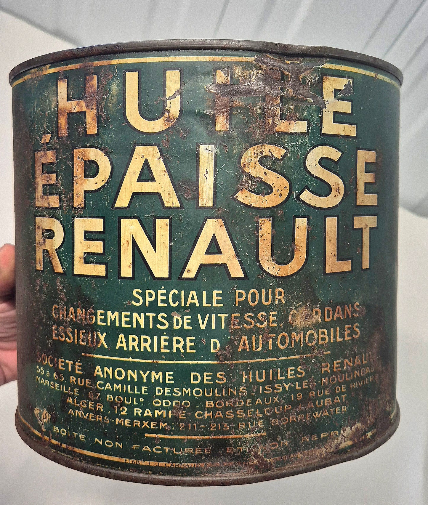 Pot de graisse RENAULT