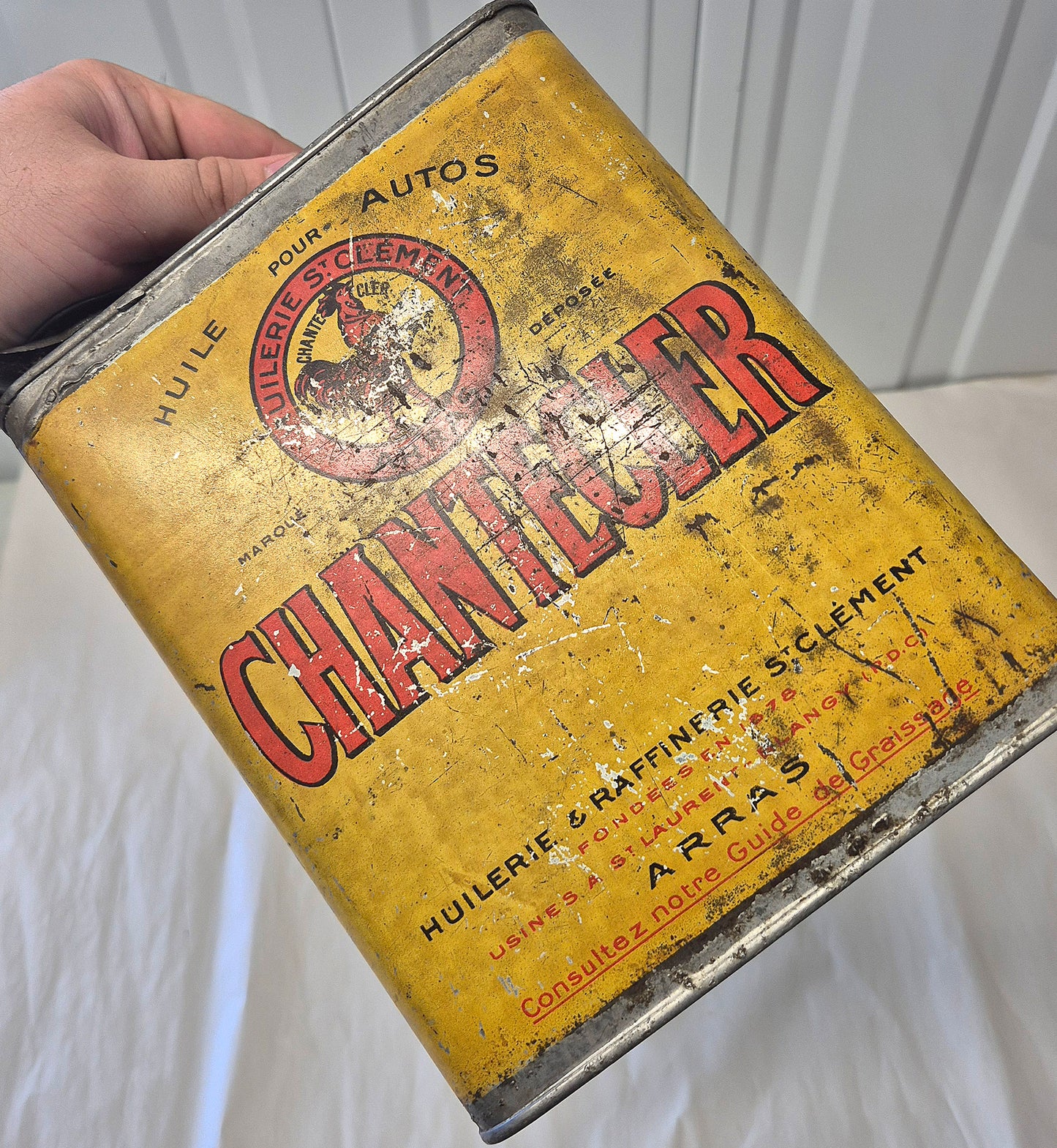 Bidon d'huile CHANTECLER