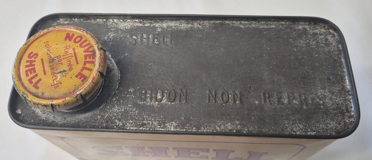 Bidon d'huile SHELL