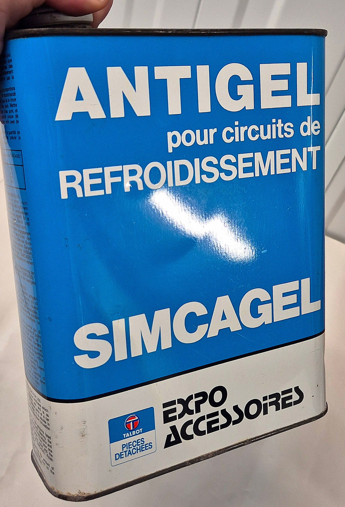 Bidon antigel Simca-Talbot