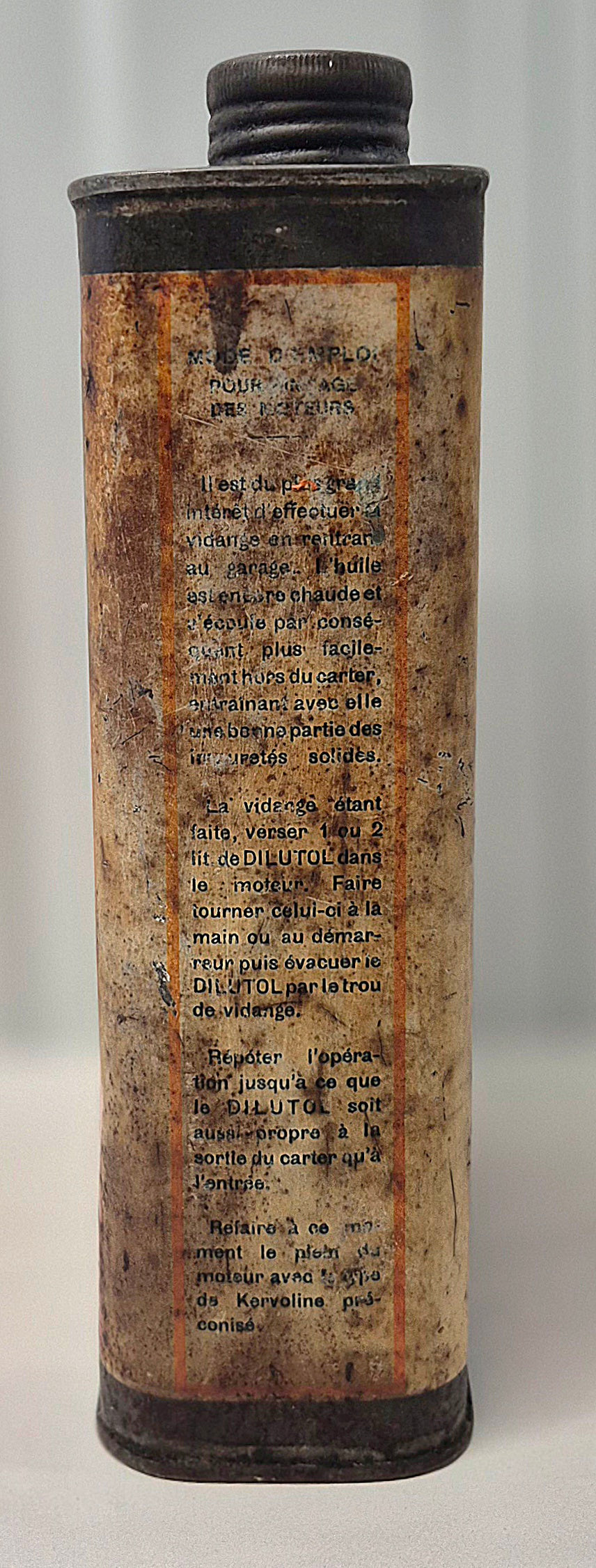 Bidon d'huile DILUTOL