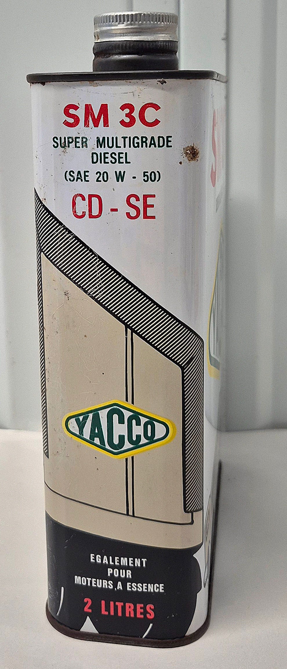 Bidon d'huile YACCO SM 3C