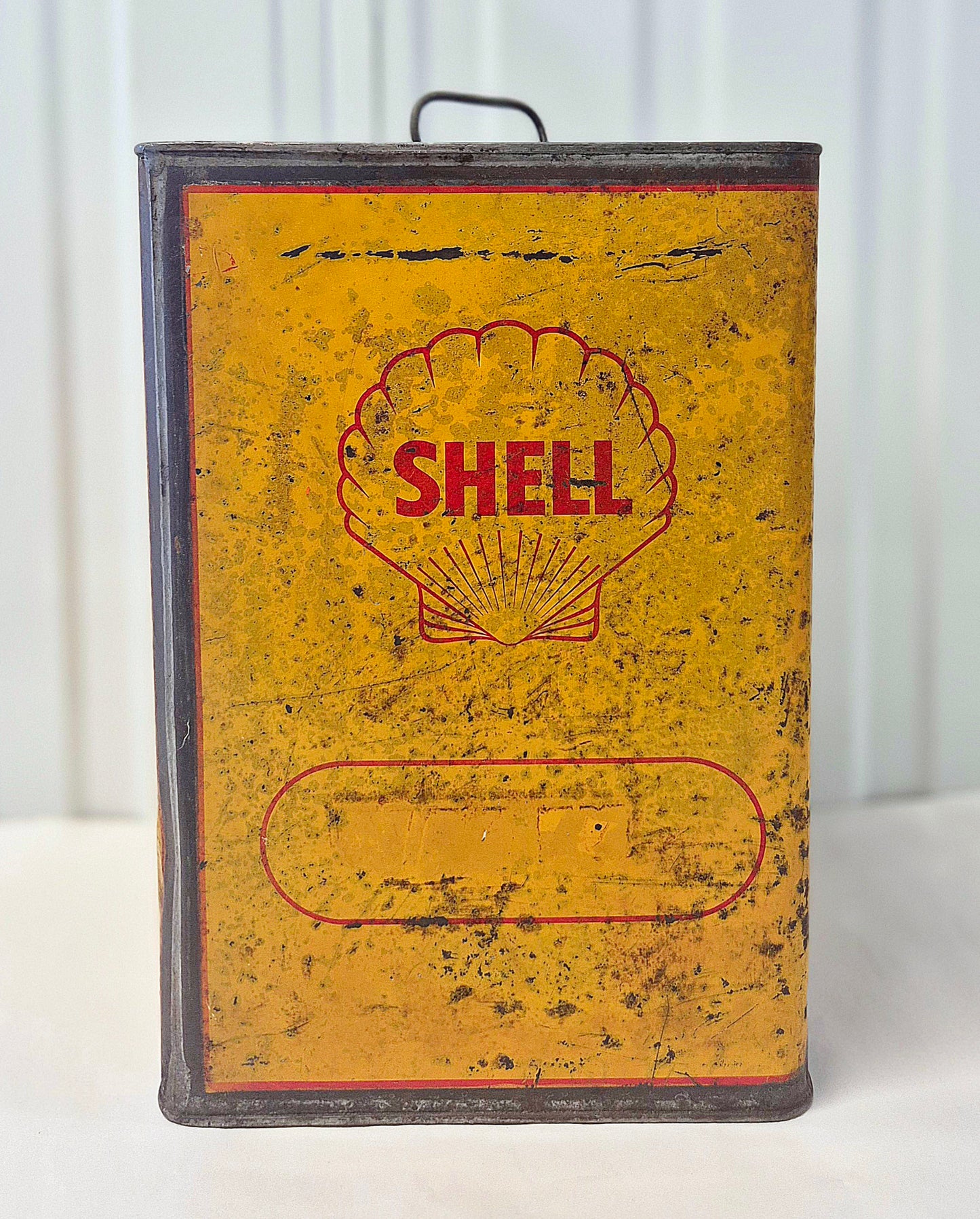 Bidon d'huile SHELL